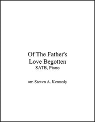 Of The Father's Love Begotten SATB choral sheet music cover Thumbnail